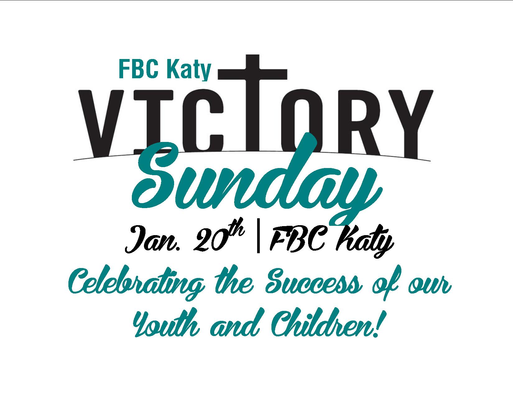 Victory Sunday: Celebrating the Accomplishments of our Young People ...