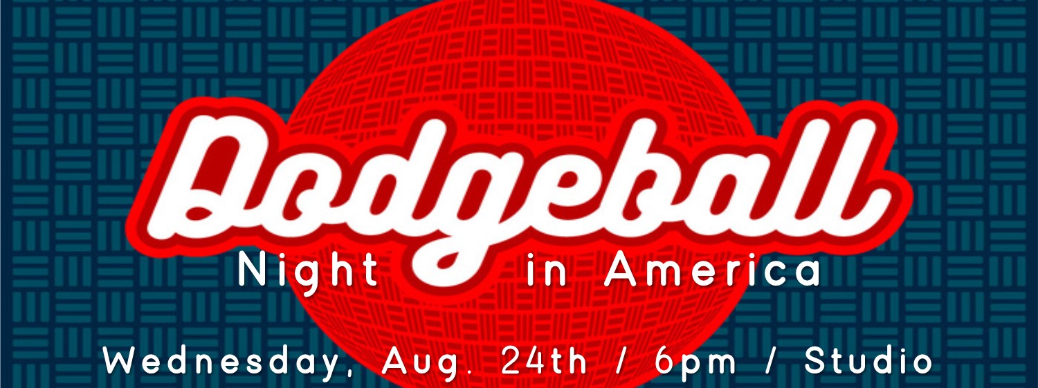 Dodgeball night banner